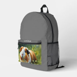Mochila Impresa Foto de su Mascota