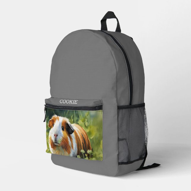 Mochila Impresa Foto de tu mascota (Esquina derecha trasera )