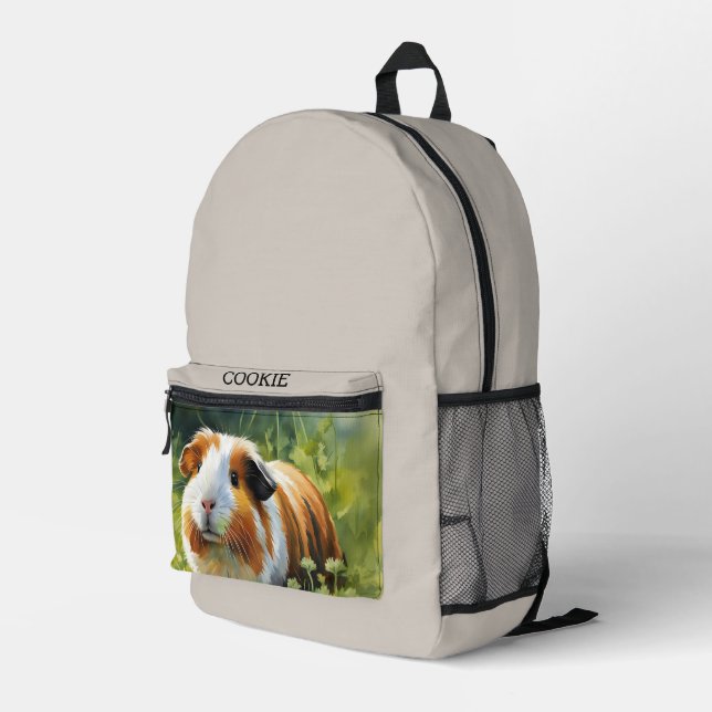 Mochila Impresa Foto de tu mascota (Esquina derecha trasera )