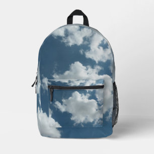 Mochila Impresa Fotografía abstracta de cielo nublado