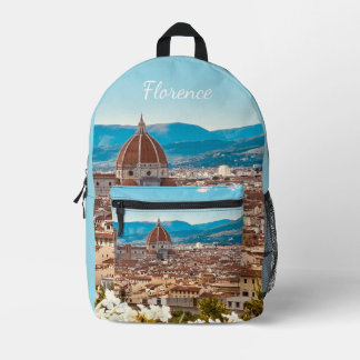 Mochila Impresa Fotografía personalizada de Florencia en Italia