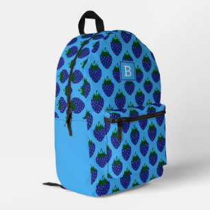Mochila Impresa Fresas de verano azules
