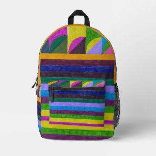 Mochila Impresa "Fruta"