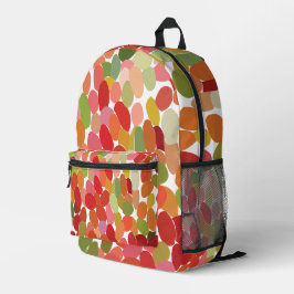 Mochila Impresa Fruta de las Berries coloridas