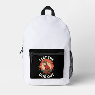 Mochila Impresa fui yo, dejé salir al perro