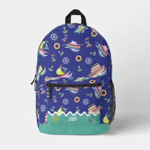 Mochila Impresa Fun Boat Navy