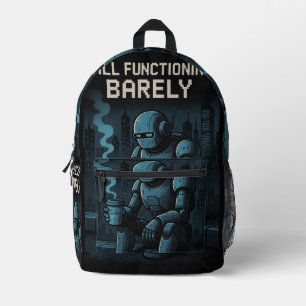 Mochila Impresa Funcionando con dificultad