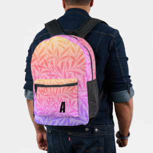 Mochila Impresa Fusión Verdant: Moda estilo multicolor"