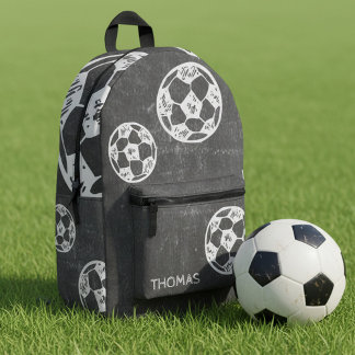 Mochila Impresa Fußball Kreide & Tafeldesign 
