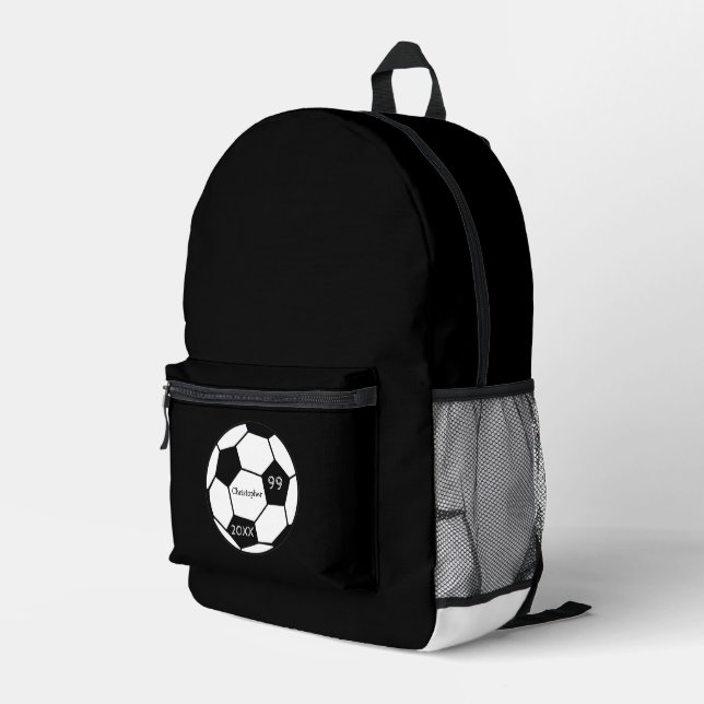 Mochila Impresa Fútbol (Esquina derecha trasera )