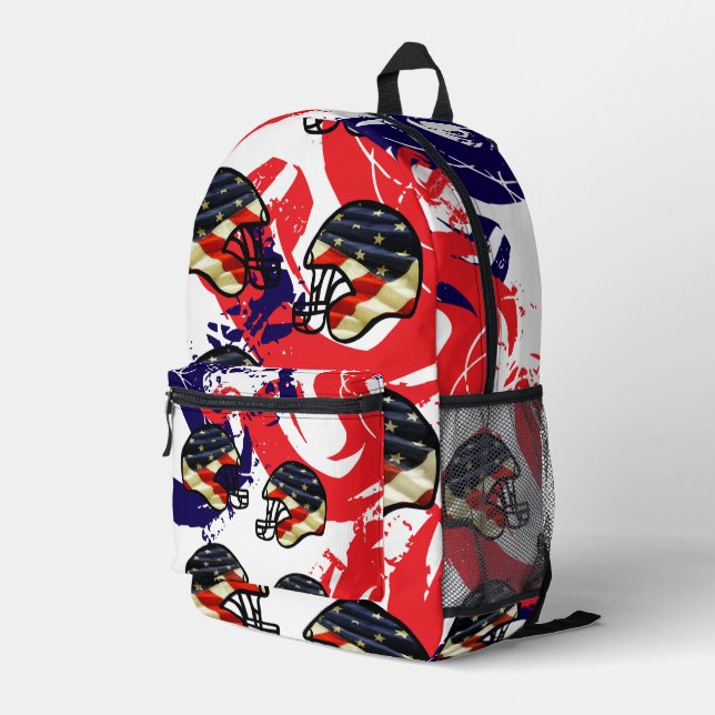 MOCHILA IMPRESA FÚTBOL (Esquina derecha trasera )