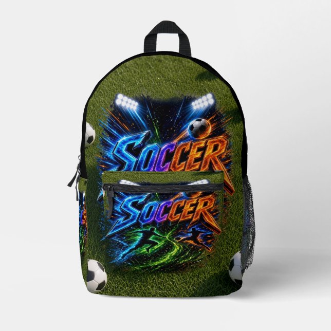 Mochila Impresa Fútbol (Anverso)