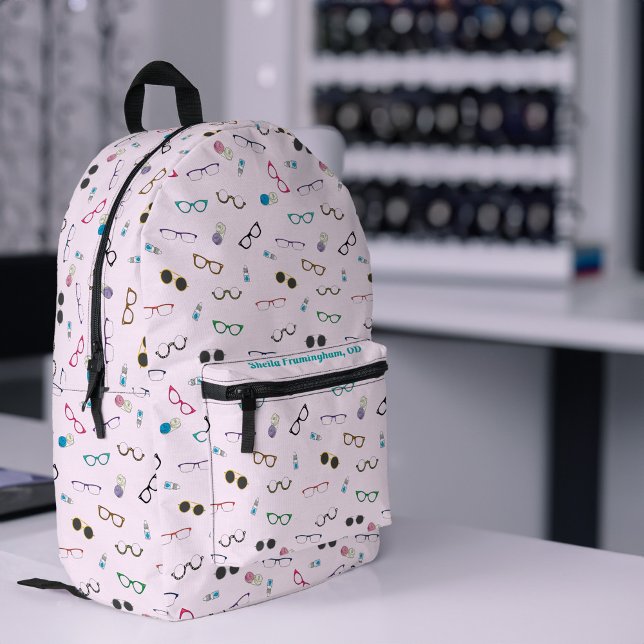 Mochila Impresa Gafas y lentes de contacto (Subido por el creador)