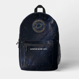 Mochila Impresa Galactic Stars & Space Explorer Backpack
