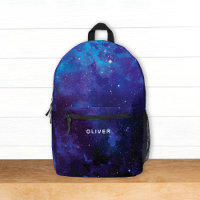 Galaxia Espacio Exterior Universo con niños de nom