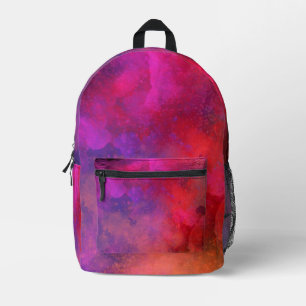 Mochila Impresa Galaxia Paint Splatter efecto