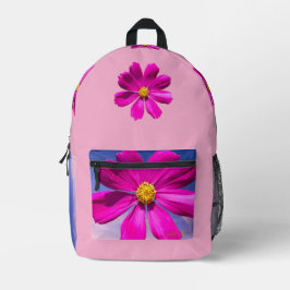 Mochila Impresa Garden Cosmos, the everyday or school backpack. 