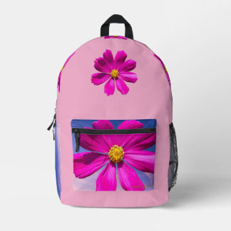 Mochila Impresa Garden Cosmos, the everyday or school backpack. 