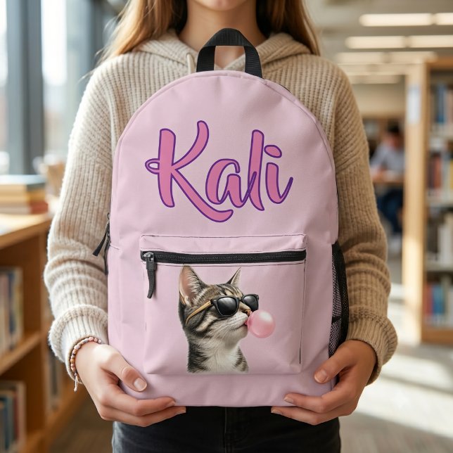 Mochila Impresa Gatita de Chicle (Subido por el creador)