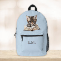 Gatito inteligente con gafas personalizado