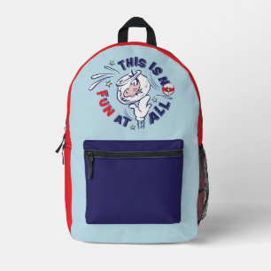 Mochila Impresa Gato en el Gorra   Esto No Es Divertido En Absolut