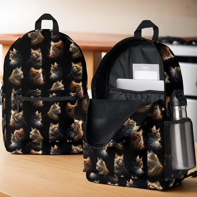Mochila Impresa Gatos dorados (Subido por el creador)