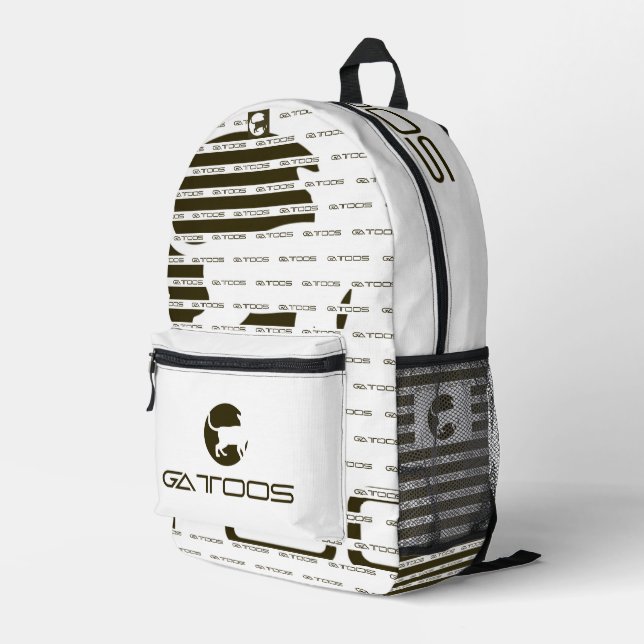 MOCHILA IMPRESA GATTOOS (Esquina derecha trasera )
