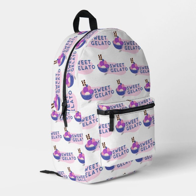 Mochila Impresa gelato dulce (Esquina izquierda trasera)