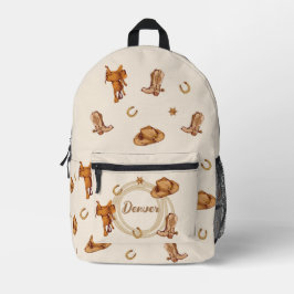 Mochila Impresa Género neutral de la personalización de vaqueros s