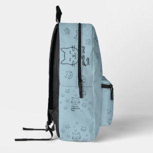 Mochila Impresa Gentle Whiskers
