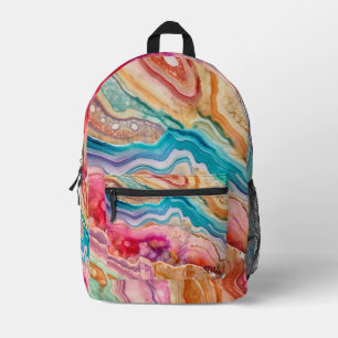 Mochila Impresa Geode Gemstone (8)