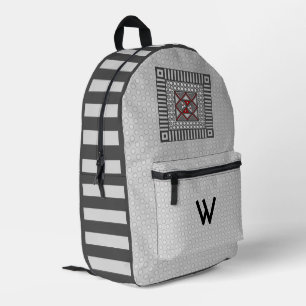 Mochila Impresa Geométrico Alterno