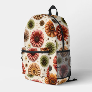 Mochila Impresa Gerbera en Abundancia