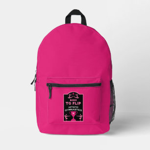 Mochila Impresa Gimnasia Artística para Mujeres y Niñas