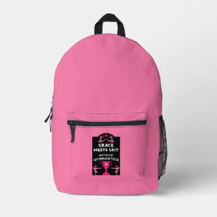 Mochila Impresa Gimnasia Artística para Mujeres y Niñas