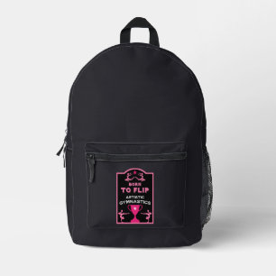 Mochila Impresa Gimnasia Artística para Mujeres y Niñas