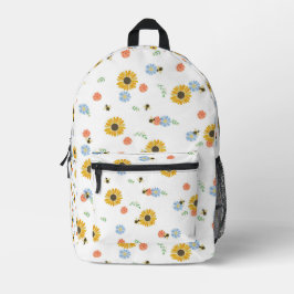 Mochila Impresa girasol
