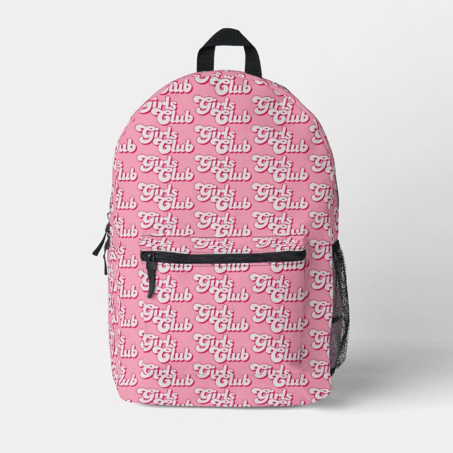 Mochila Impresa Girls Club (Anverso)