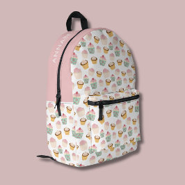 Mochila Impresa Girly Cupakes