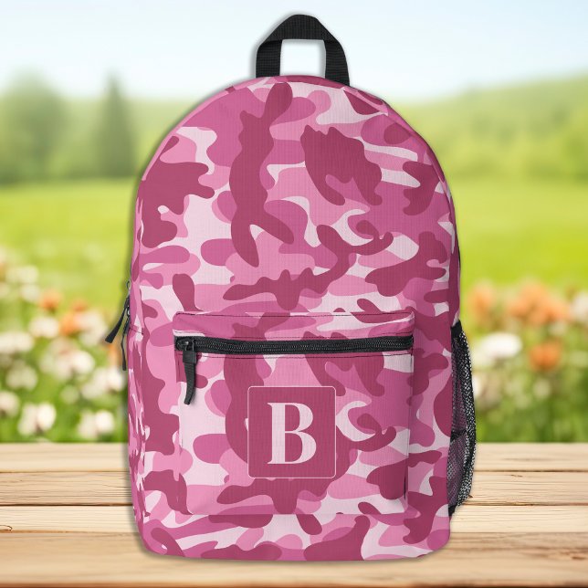 Mochila Impresa Giro personalizado de Guay rosa de camuflaje (Subido por el creador)