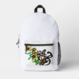 Mochila Impresa Giros gatos