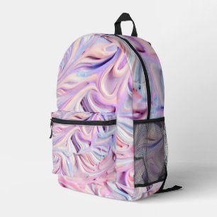 Mochila Impresa Glaseado Cremoso Pastel
