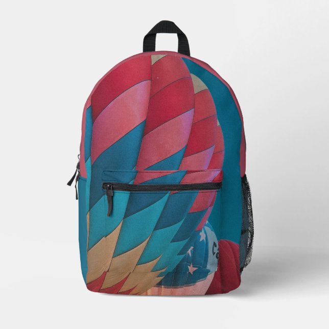 Mochila Impresa globo aerostático (Anverso)