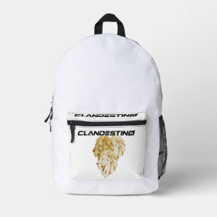 Mochila Impresa Golden Lion Backpack – Majestic Design