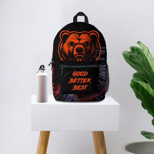 Mochila Impresa Good Better Best Never Let It Rest (Subido por el creador)