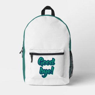 Mochila Impresa Good Bye Backpack 