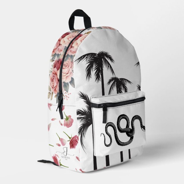 Mochila Impresa good vibes only (Esquina izquierda trasera)