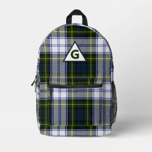 Mochila Impresa Gordon Dress Plaid Monogrammed