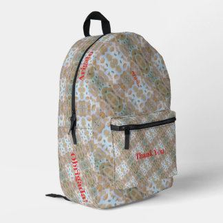Mochila Impresa Gracias