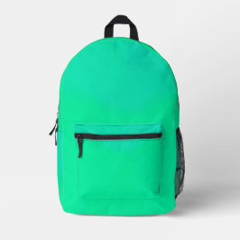 Mochila Impresa Gradiente verde de primavera 